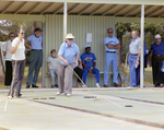 People Playing Shuffleboard at Marion Oaks Country Club, C by George Skip Gandy IV