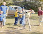 Children Playing outside at Marion Oaks Country Club, B by George Skip Gandy IV