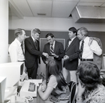 People Talking in Office for Master Charge, D by George Skip Gandy IV