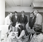 People Talking in Office for Master Charge, F by George Skip Gandy IV