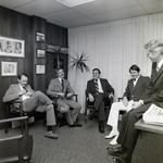 Men Sitting Together in Office for Master Charge, A by George Skip Gandy IV