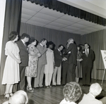 People on Stage for Master Charge, D by George Skip Gandy IV