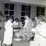 People Served Food in Line for Master Charge, B by George Skip Gandy IV