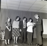 People on Stage for Master Charge, H by George Skip Gandy IV