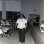 Woman Posing at Event for Master Charge by George Skip Gandy IV