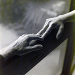 Two Hands Touching at Memorial Hospital in Tampa, C by George Skip Gandy IV