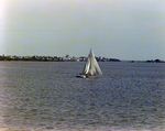 Small Boat on Coast of Belize City by George Skip Gandy IV