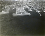 Aerial View of Albert Whitted Airport and St. Petersburg Municipal Pier, St. Petersburg, Florida by Skip Gandy