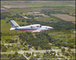 Piper PA-23-250 Aztec in flight