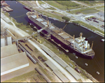 Cargo ship Continental Trader docked, Port Tampa Bay, Florida, B