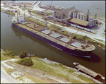 Cargo ship Continental Trader docked, Port Tampa Bay, Florida, F