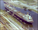 Cargo ship Continental Trader docked, Port Tampa Bay, Florida, K