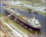 Cargo ship Continental Trader docked, Port Tampa Bay, Florida, N