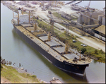 Cargo ship Continental Trader docked, Port Tampa Bay, Florida, P