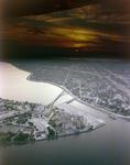 Aerial View of Davis Island and Tampa General Hospital, Tampa, Florida, A by George Skip Gandy IV