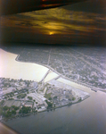 Aerial View of Davis Island and Tampa General Hospital, Tampa, Florida, B by George Skip Gandy IV