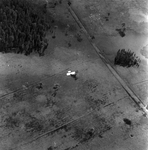 Aerial View of Flying Aircraft over Rural Landscape, Tampa, Florida, A by George Skip Gandy IV