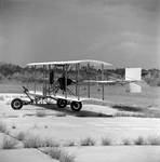 Stationary Biplane on Runway, Tampa, Florida, A by George Skip Gandy IV