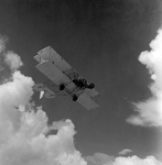 Biplane in Flight, Tampa, Florida, D by George Skip Gandy IV