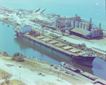 Cargo Ship, Damodar General T.J. Park, Docked at Port Tampa, Florida, F