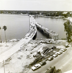 Construction of Davis Islands Bridge, Tampa, Florida, C by George Skip Gandy IV