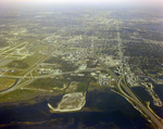 Aerial View of Interstate Highway 275, Tampa International Airport, and Tampa Bay, E by George Skip Gandy IV