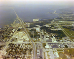 Aerial View of Tampa Bay, Interstate Highway 275, and Westshore Plaza, A by George Skip Gandy IV