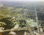Aerial View of Tampa Bay, Interstate Highway 275, and Westshore Plaza, C by George Skip Gandy IV