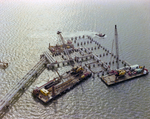 Misener Marine Construction Builds Belize City Bridge, I by George Skip Gandy IV