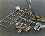 Misener Marine Construction Builds Belize City Bridge, R by George Skip Gandy IV