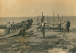 Workers at Gandy Bridge Construction Site