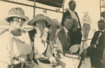 Group Seated on Ferry, A