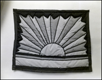 Quilted Sun Wall Hanging, B by Skip Gandy