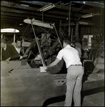 Men Work On Benoist Model 14 Flying Air Boat, G