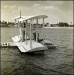Man in Benoist Flying Boat Floating on the Water, A by Skip Gandy