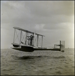 Benoist Flying Boat Flying Just Above the Water, C by Skip Gandy