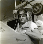 Man in Cockpit of Benoist Model 14-B Flying Boat, D by Skip Gandy