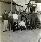 Group of Men in Front of a Benoist Flying Boat, B