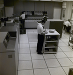 Exchange National Bank in Computer Room for Annual Report, B by George Skip Gandy IV