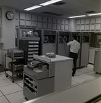 Exchange National Bank in Computer Room for Annual Report, C by George Skip Gandy IV