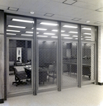 Exchange National Bank Offices and Secretary Desk Through Window, Tampa, A by George Skip Gandy IV