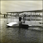 Benoist Model 14-B Flying Boat in the Water, M