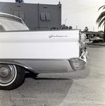 Exchange National Bank Left Side of Damaged Ford Galaxie, C by George Skip Gandy IV