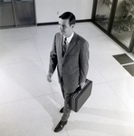 Exchange National Bank Man with Briefcase, B by George Skip Gandy IV