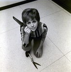 Exchange National Bank Woman with Scissors, D by George Skip Gandy IV