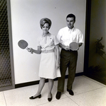 Exchange National Bank Ping Pong Paddle, G by George Skip Gandy IV