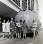 Exchange National Bank Women with Florida Orange Float, Tampa, B by George Skip Gandy IV