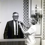 Exchange National Bank Man Receiving a Pin at BAI Group event, Tampa by George Skip Gandy IV