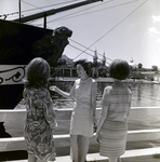 Exchange National Bank Women with Pirate Ship near Waterfront Tampa, A by George Skip Gandy IV