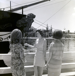 Exchange National Bank Women with Pirate Ship near Waterfront Tampa, B by George Skip Gandy IV